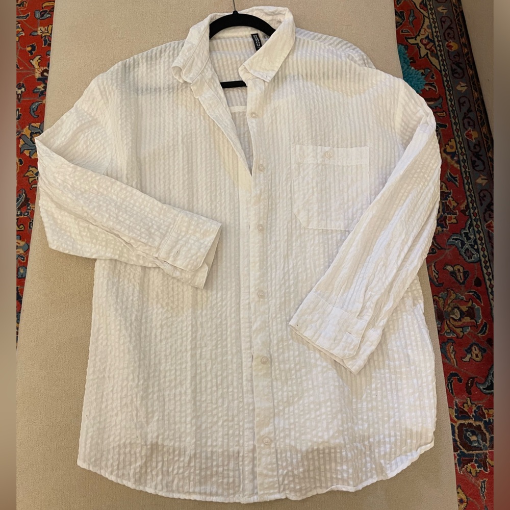 Over sized utility shirt
